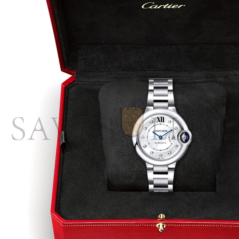 CARTIER BALLON BLEU DE CARTIER WATCH 33MM W4BB0021 CARTIER BALLON BLEU DE CARTIER WATCH 33MM W4BB0021